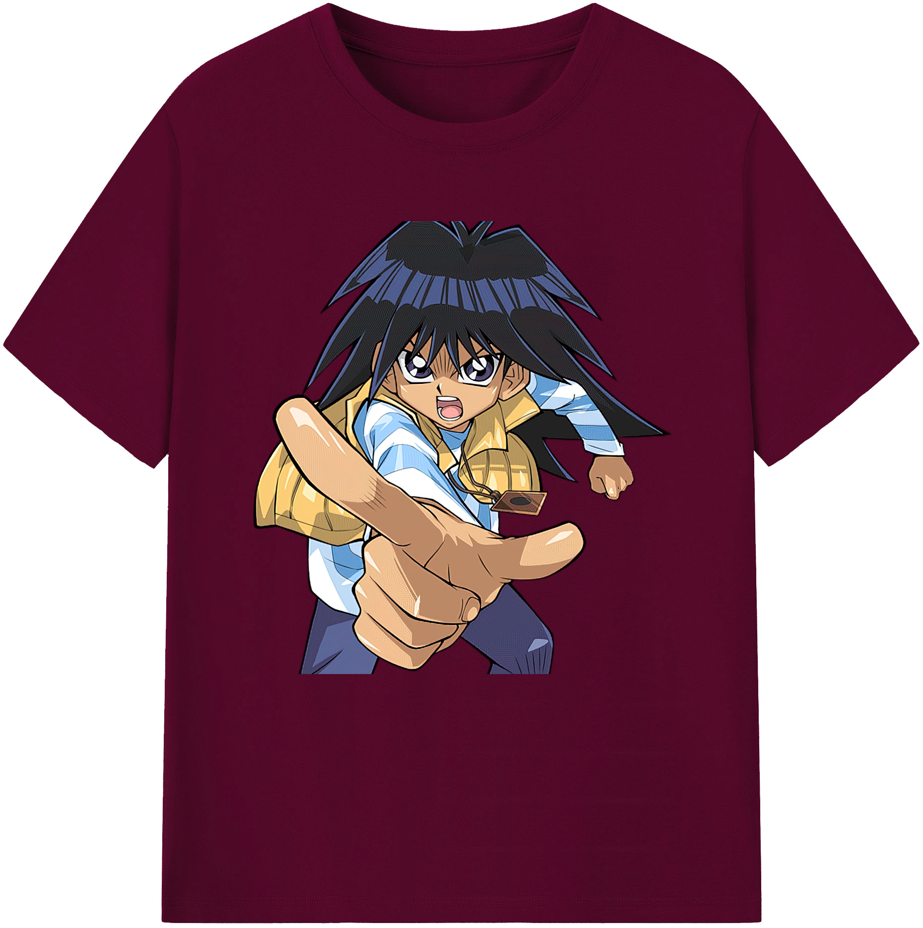 （画像用） 遊☆戯☆王 Yu-Gi-Oh! レディースカジュアルプリントTシャツ（綿100％）